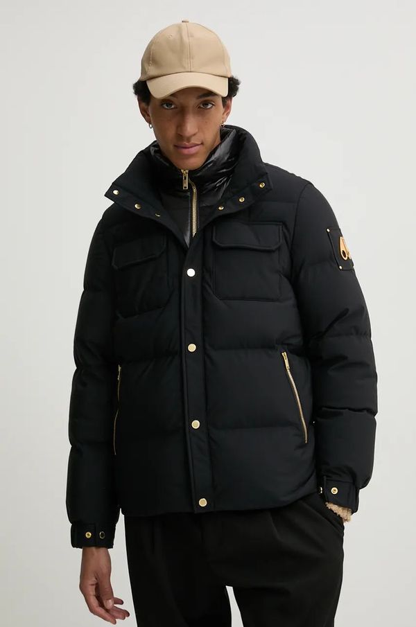 MOOSE KNUCKLES Puhovka MOOSE KNUCKLES moška, črna barva, M34MJ199G