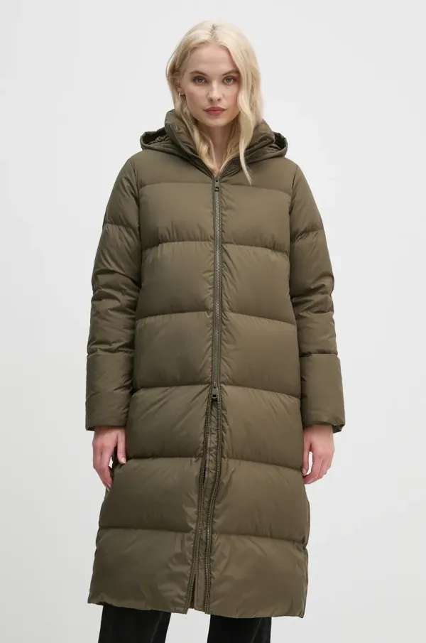 Tommy Hilfiger Puhovka Tommy Hilfiger ženska, zelena barva, WW0WW43784