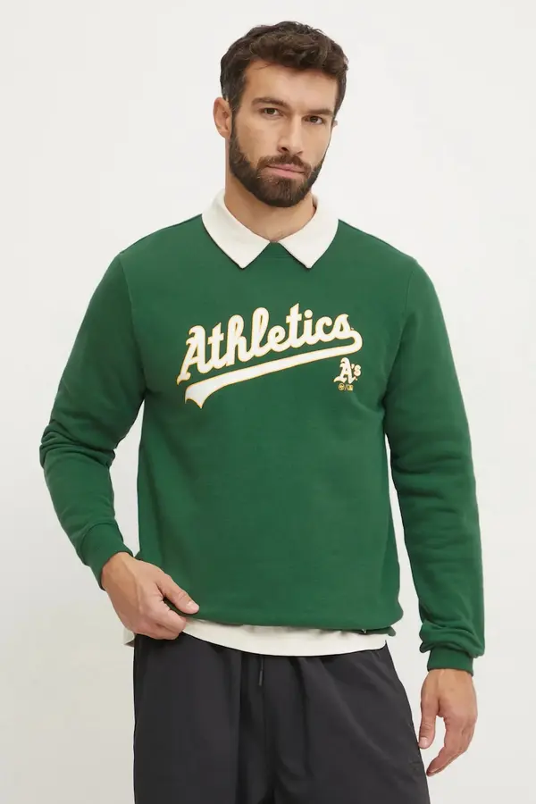 47 brand Pulover 47 brand MLB Oakland Athletic