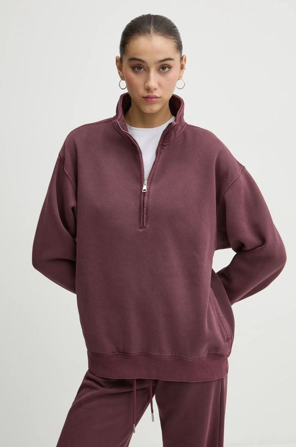 Abercrombie & Fitch Pulover Abercrombie & Fitch ženski, vijolična barva, KI152-4239