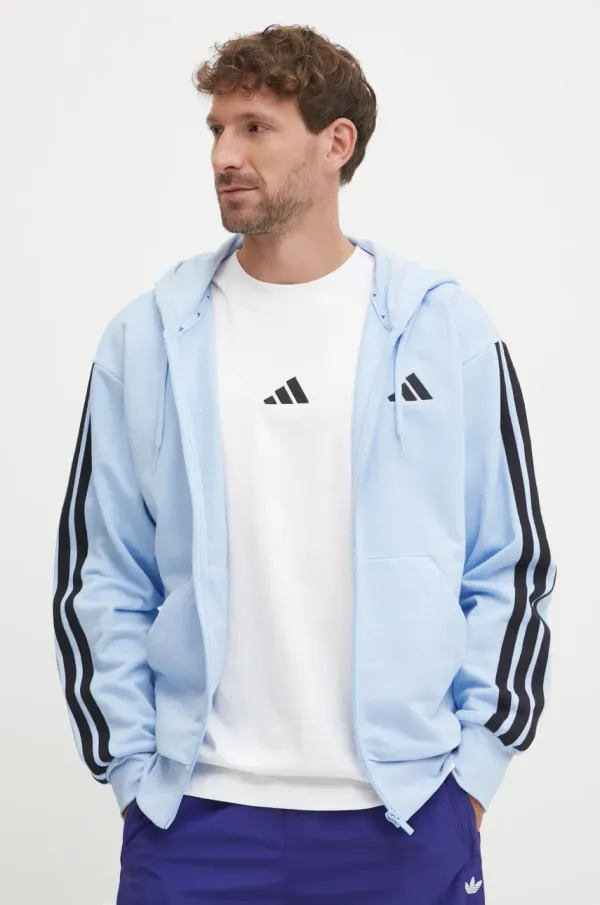 adidas Pulover adidas Essentials moški, s kapuco, JE6342
