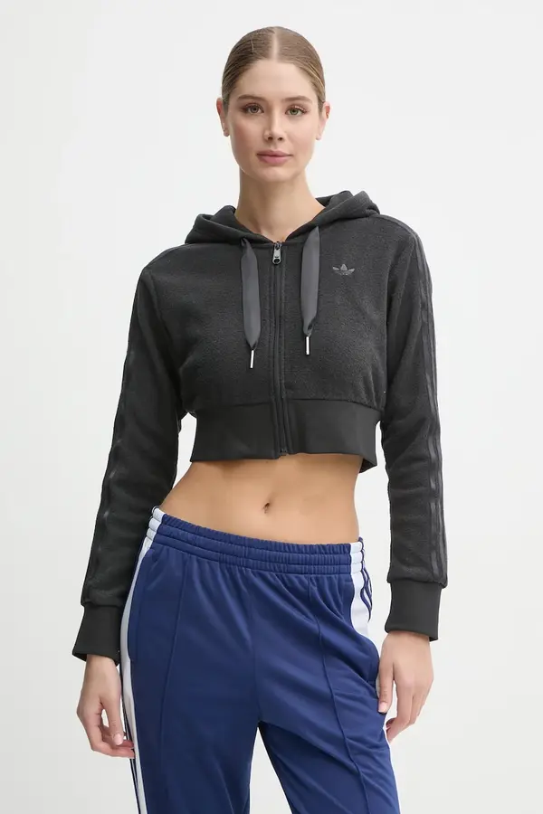 adidas Originals Pulover adidas Originals Femme Galore Short Fulzip Hoodie