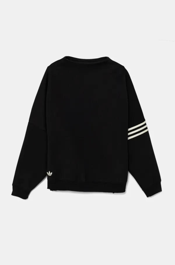 adidas Originals Pulover adidas Originals Neuclassics ženski, črna barva, JI8520