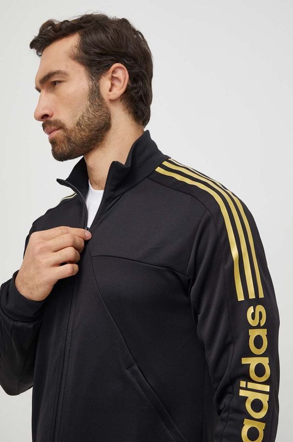 adidas Pulover adidas TIRO moški, črna barva