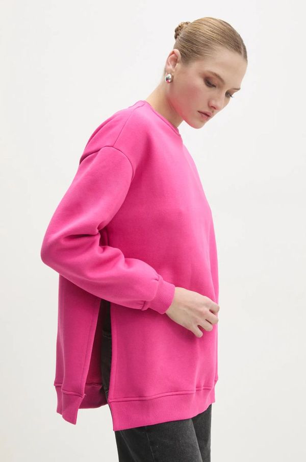 Answear Lab Pulover Answear Lab ženska, roza barva