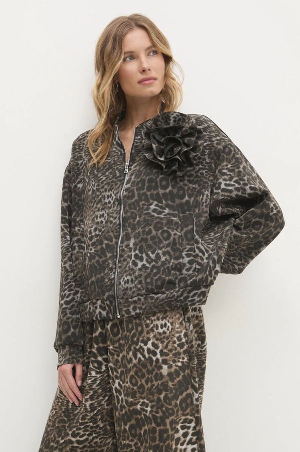 Answear Lab Pulover Answear Lab ženska, siva barva