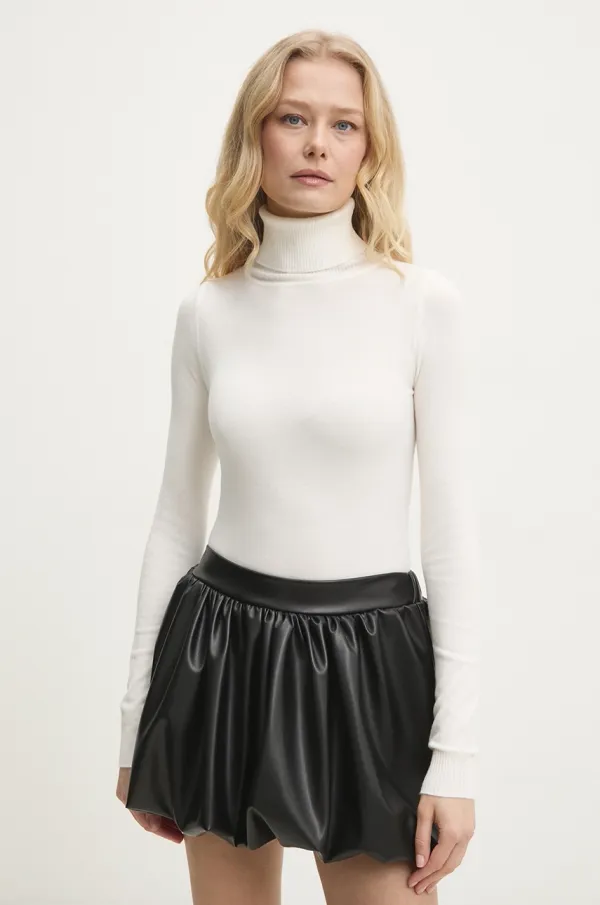 Answear Lab Pulover Answear Lab ženski, bela barva