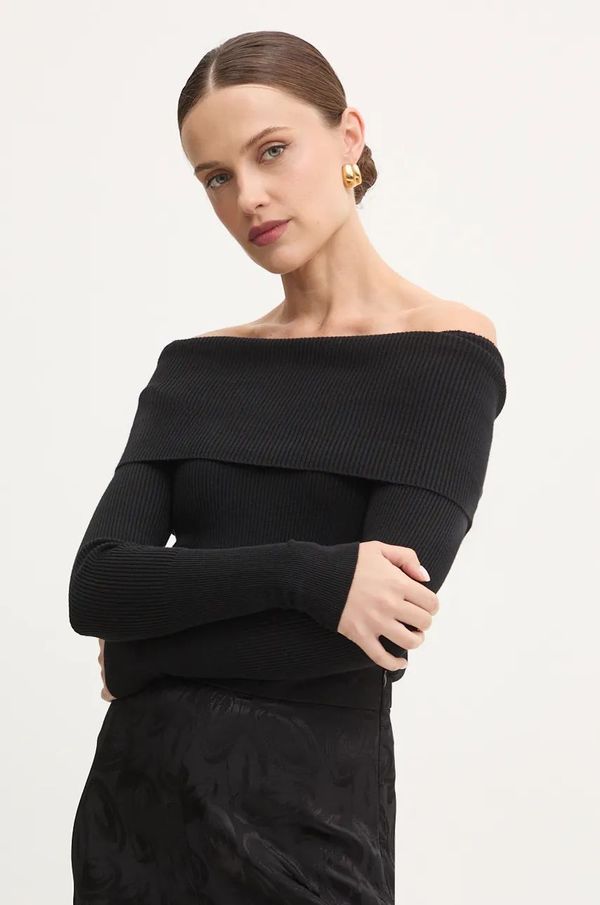 Answear Lab Pulover Answear Lab ženski, črna barva