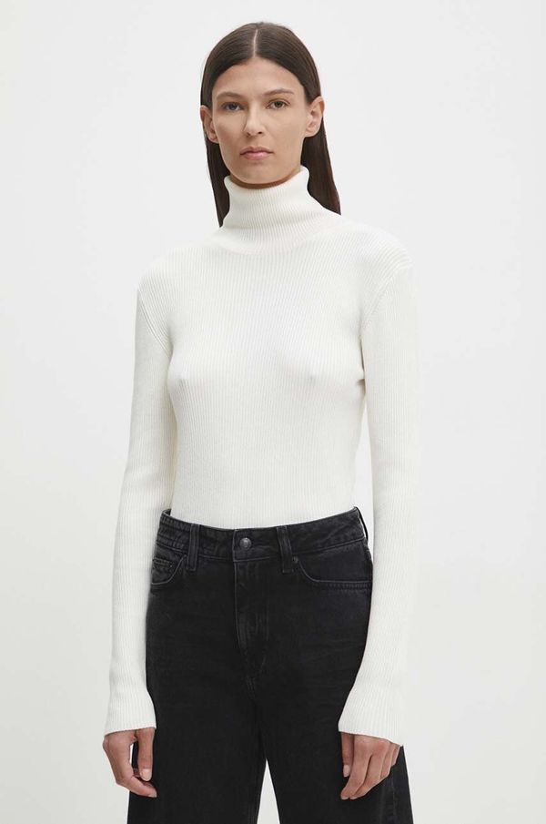 Bruuns Bazaar Pulover Bruuns Bazaar AnemonesBBBatildas knit ženski, bež barva, BBW3518