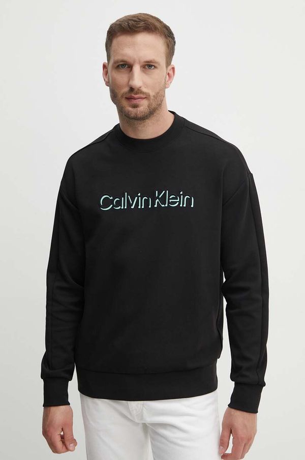 Calvin Klein Pulover Calvin Klein moški, črna barva, K10K113081