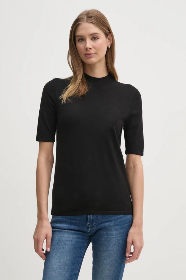 Calvin Klein Pulover Calvin Klein ženski, črna barva, K20K207937