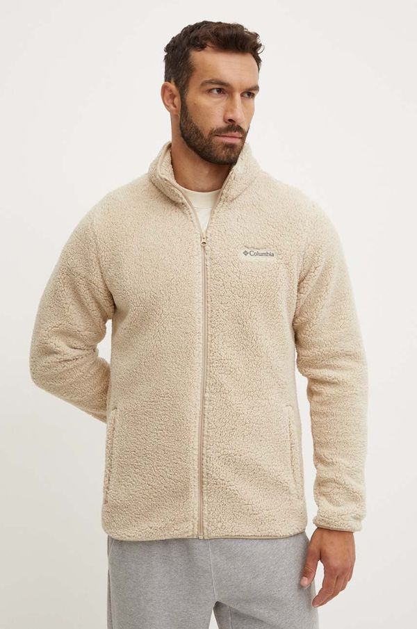 Columbia Pulover Columbia moška, bež barva