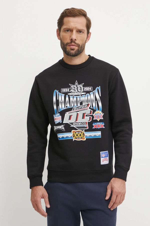 DC Pulover DC Old Champs moški, črna barva, ADYSF03138