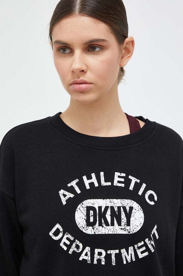 DKNY Pulover Dkny ženska, črna barva