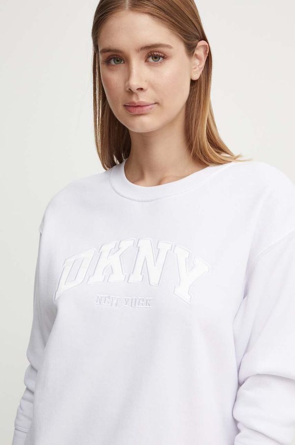 DKNY Pulover Dkny ženski, bela barva, DP4T9809