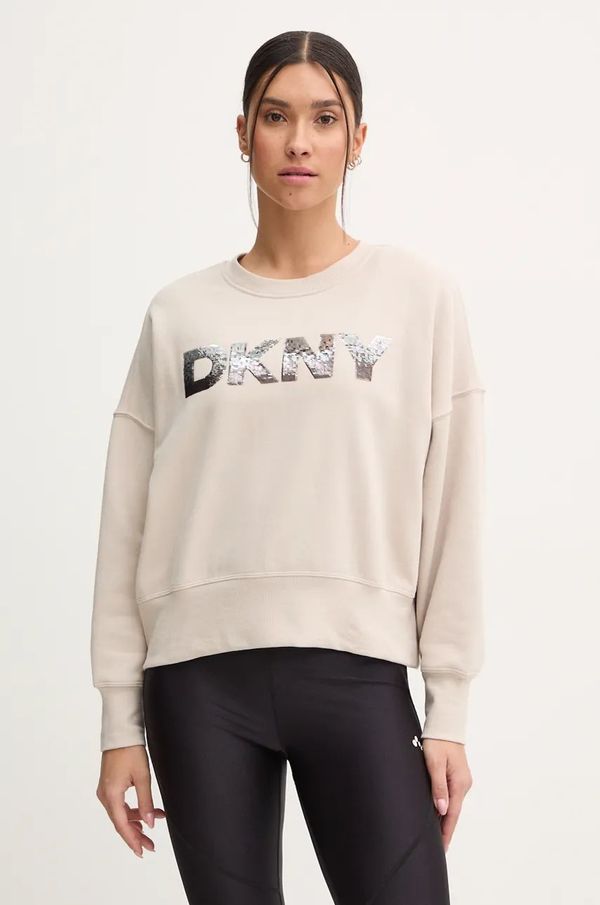 DKNY Pulover Dkny ženski, bež barva, DP4T1071