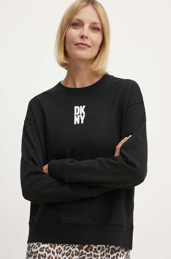 DKNY Pulover Dkny ženski, črna barva, DP4T9698