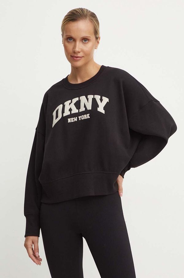 DKNY Pulover Dkny ženski, črna barva, DP4T9944