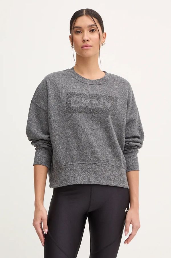 DKNY Pulover Dkny ženski, siva barva, DP4T1041