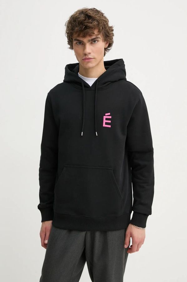 Études Studio Pulover Études Studio moški, črna barva, s kapuco, H24MMSWE261
