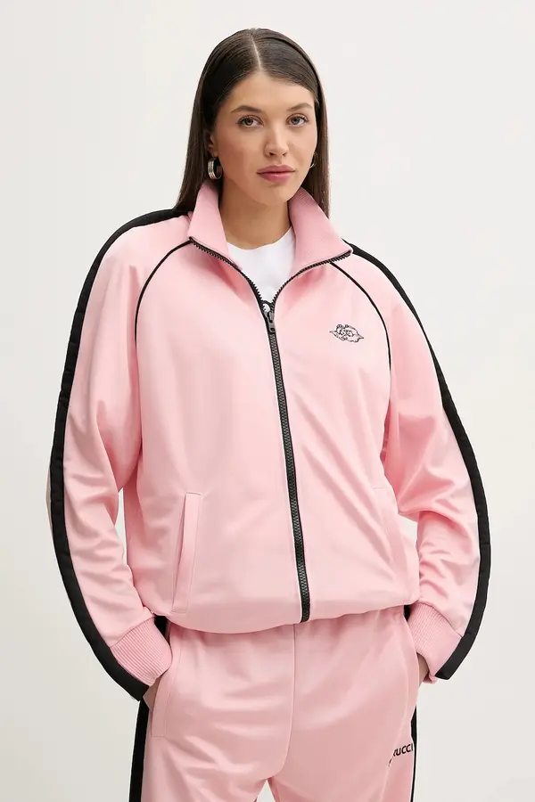 Fiorucci Pulover Fiorucci Puffy Piping Angel Track Sweatshirt