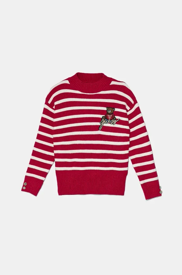 Guess Pulover Guess roza barva, J4BR08 Z3FU0