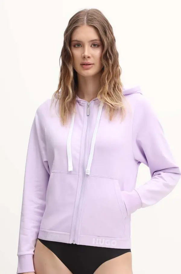 HUGO Pulover HUGO SPORTY LOGO_JACKET