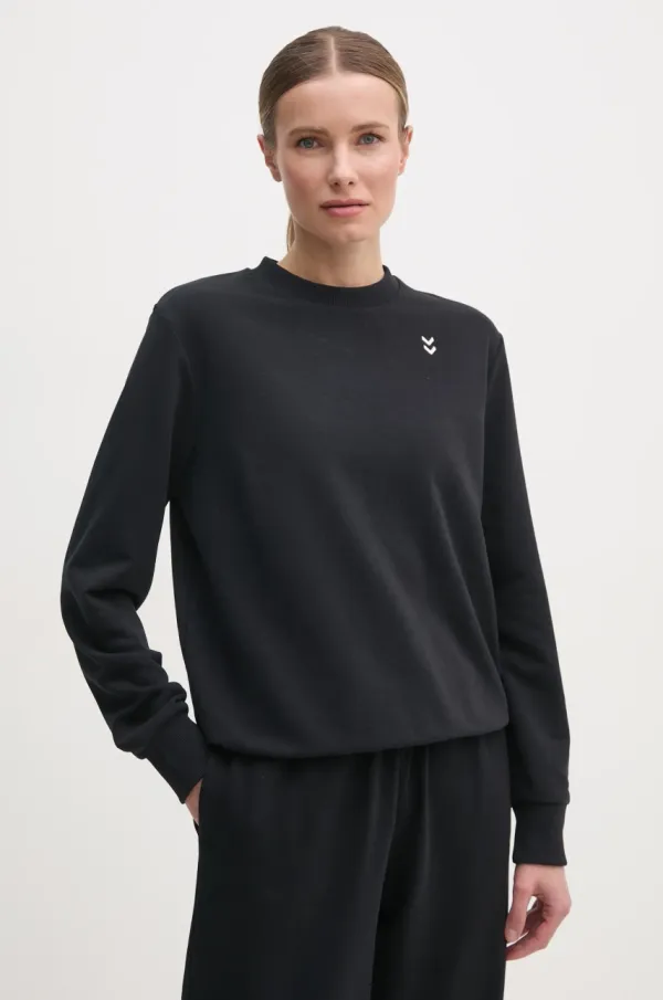 Hummel Pulover Hummel ženski, črna barva, 229601