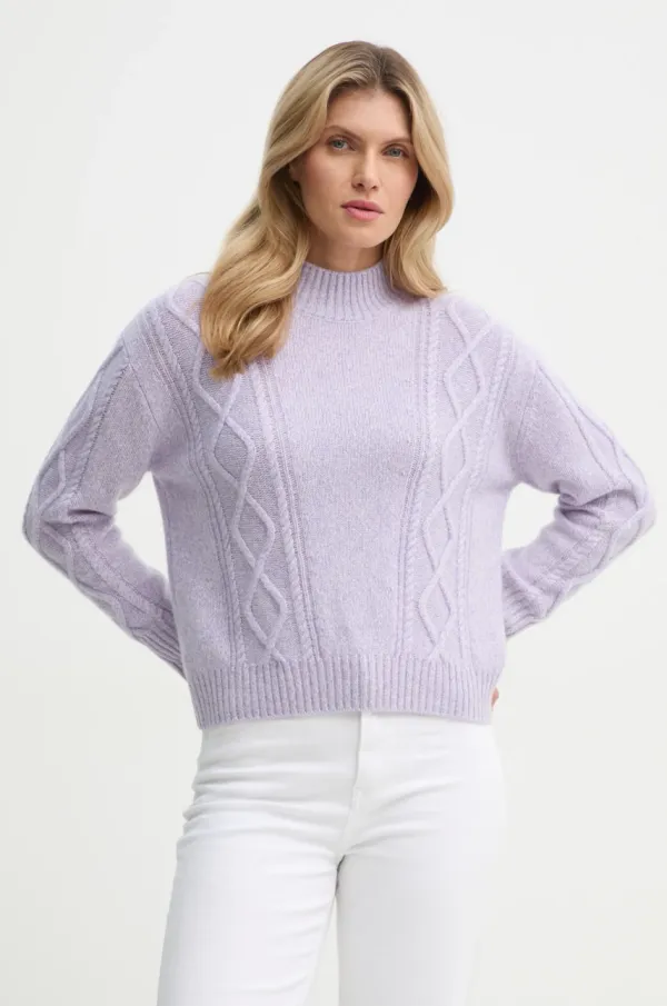 From Future Pulover iz kašmirja FROM FUTURE vijolična barva, WPR02259