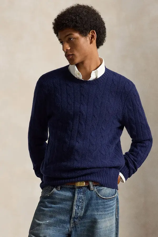 Polo Ralph Lauren Pulover iz kašmirja Polo Ralph Lauren