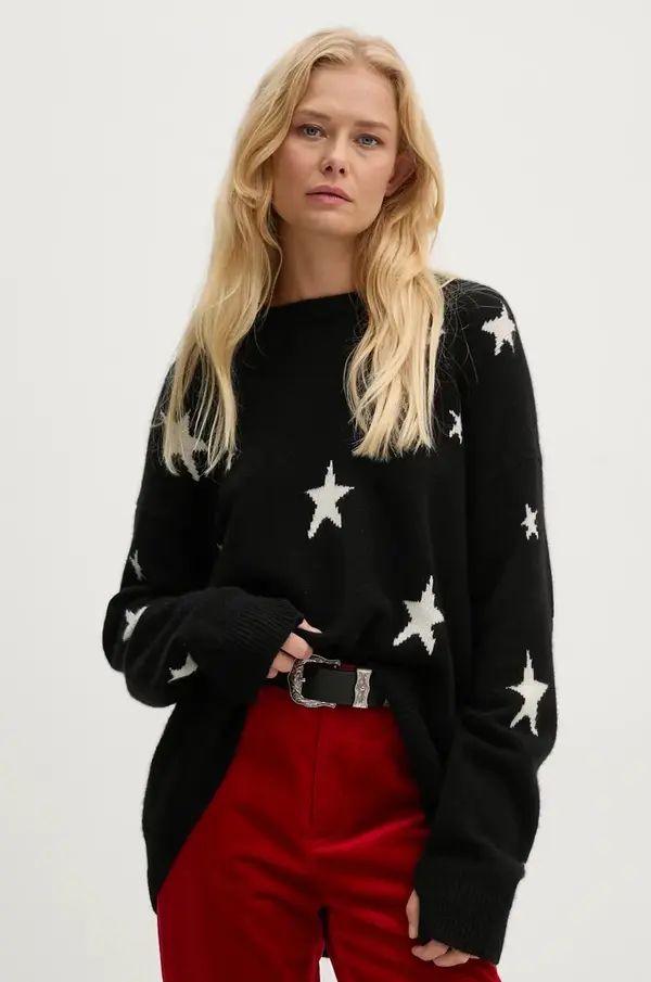 Zadig&Voltaire Pulover iz kašmirja ZADIG&VOLTAIRE