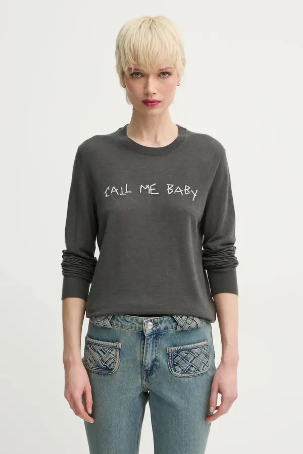 Zadig&Voltaire Pulover iz kašmirja ZADIG&VOLTAIRE