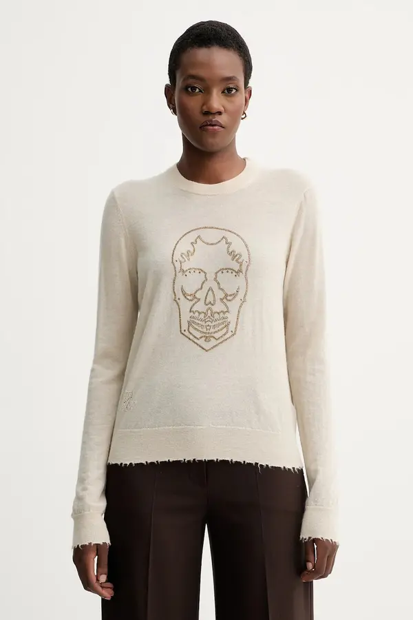 Zadig&Voltaire Pulover iz kašmirja ZADIG&VOLTAIRE