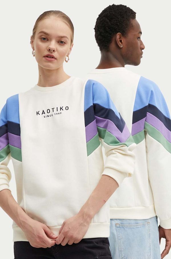 Kaotiko Pulover Kaotiko bež barva, AN090-01-G002