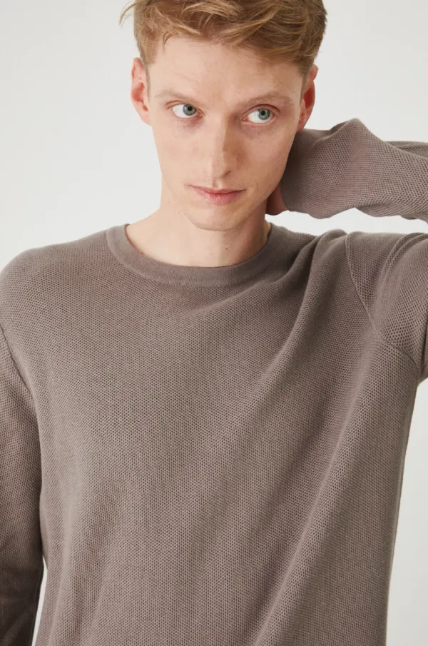 Medicine Pulover Medicine moški, rjava barva