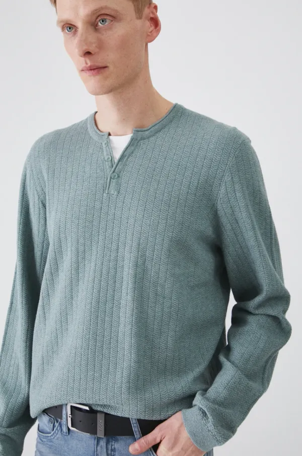 Medicine Pulover Medicine moški, zelena barva