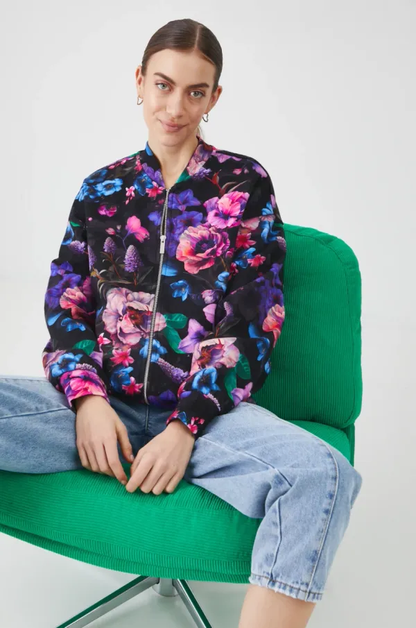 Medicine Pulover Medicine ženska, črna barva