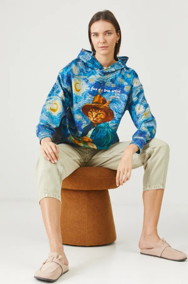 Medicine Pulover Medicine ženska, s kapuco