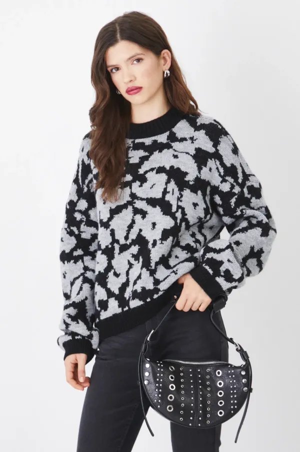 Medicine Pulover Medicine ženski, črna barva