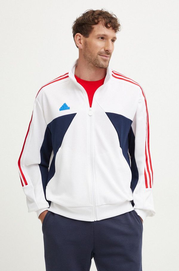 adidas Pulover od trenirke adidas Tiro bela barva, IY2064