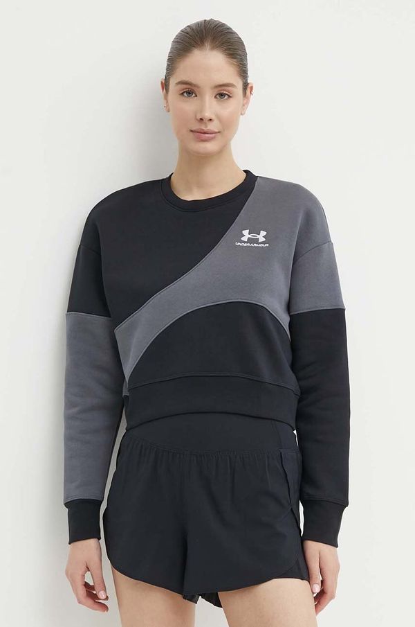 Under Armour Pulover od trenirke Under Armour Essential črna barva