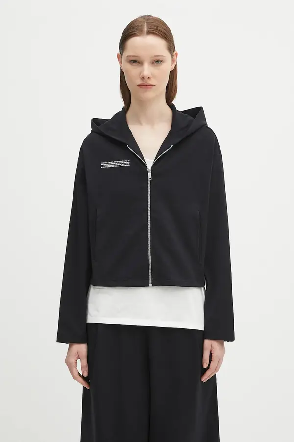 PANGAIA Pulover Pangaia DNA Double Jersey Zip Up Hoodie