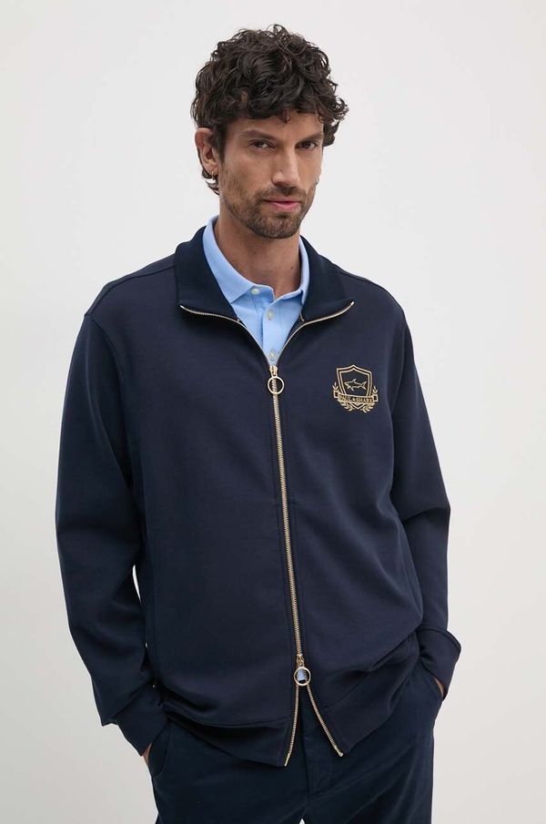 Paul&Shark Pulover Paul&Shark moški, mornarsko modra barva, 14311818