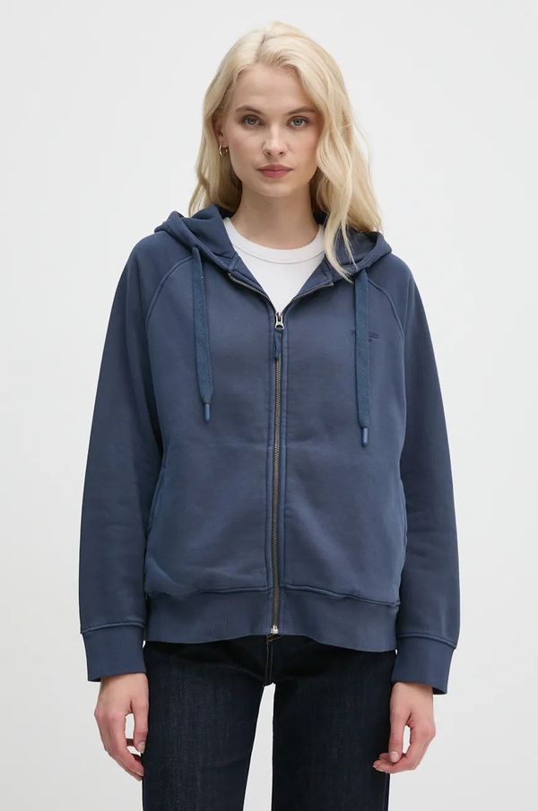 Pepe Jeans Pulover Pepe Jeans FELICITY ZIPPER ženski, s kapuco, PL581463