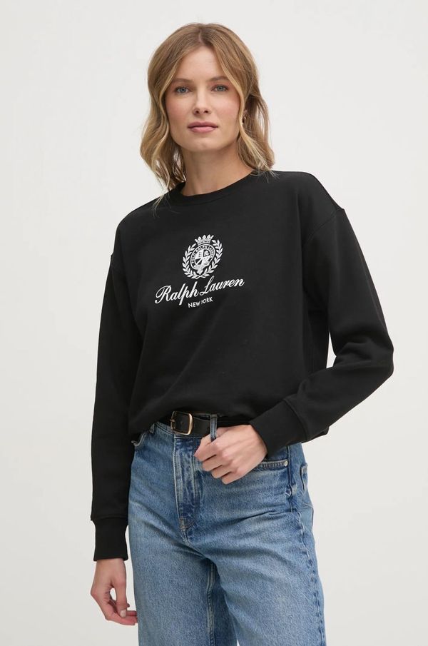 Polo Ralph Lauren Pulover Polo Ralph Lauren ženski, črna barva, 211959888