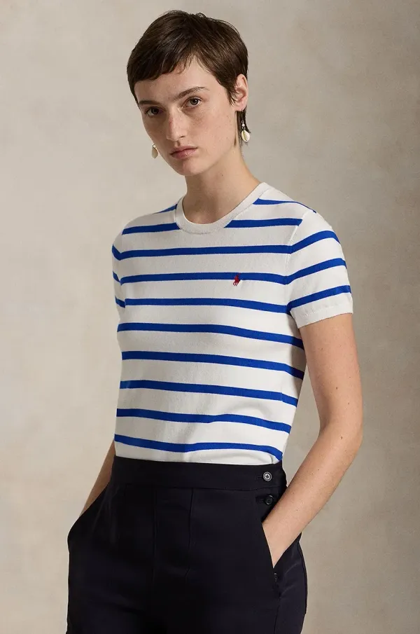 Polo Ralph Lauren Pulover Polo Ralph Lauren ženski, rdeča barva, 211891886