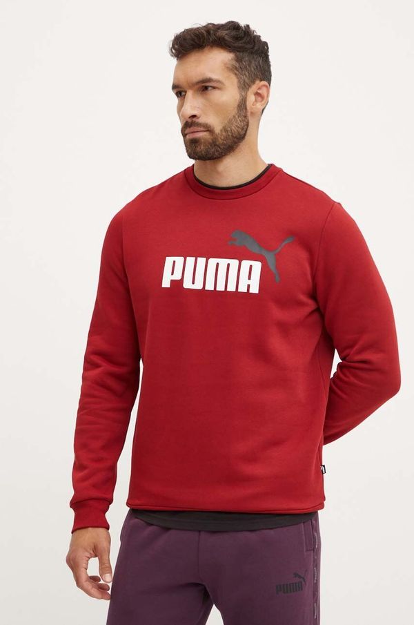 Puma Pulover Puma moški, rdeča barva, 586762