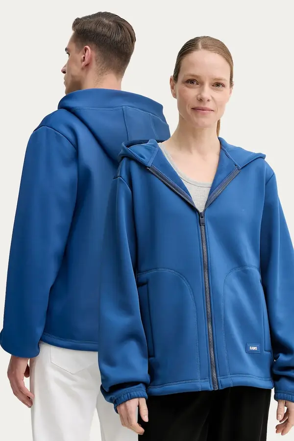 Rains Pulover Rains Safi Fleece Hood Jacket T1