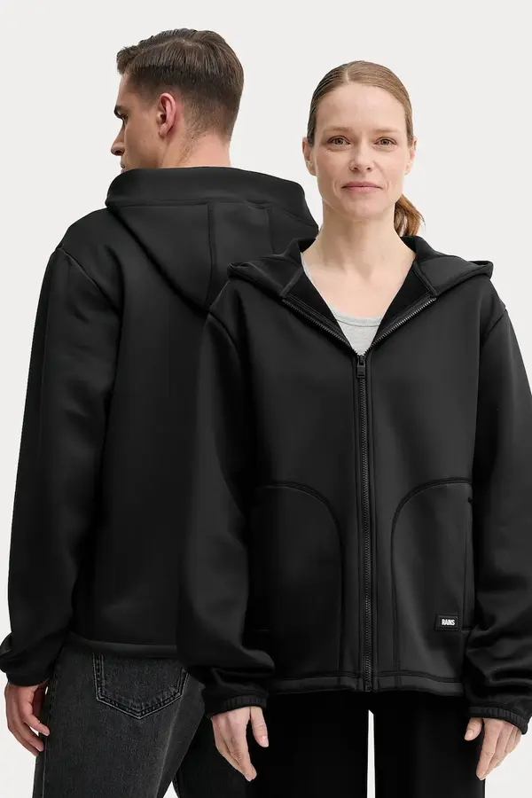 Rains Pulover Rains Safi Fleece Hood Jacket T1