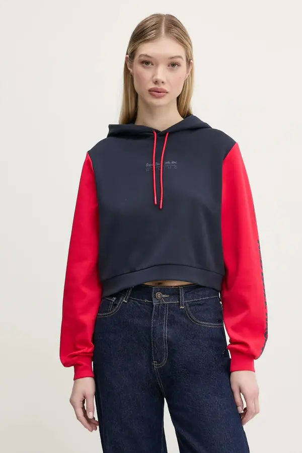Red Bull Racing x Pepe Jeans Pulover Red Bull Racing x Pepe Jeans COLOUR BLOCK HOODY